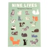Tattoos katten - Nine lives